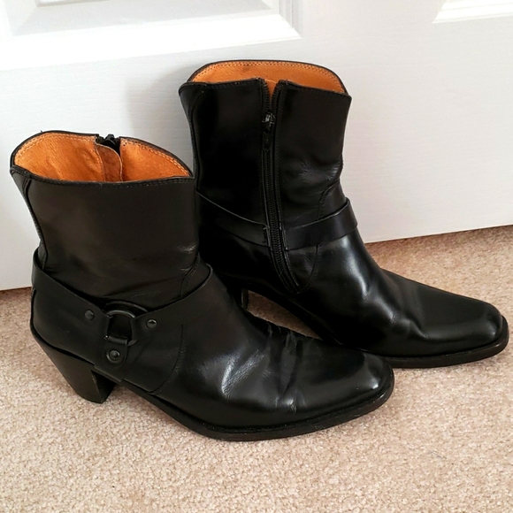 Frye Motorcycle Boots 7.5 - Picture 2 of 5